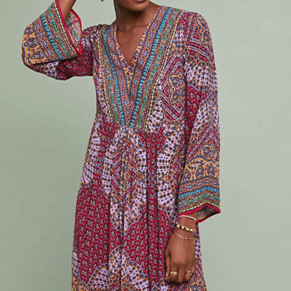 Akemi+Kin Avalon Embroidered Dress